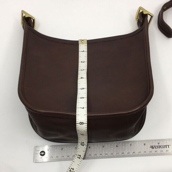 Vintage Coach 9950 Janice’s Legacy Style 9950 Mahogany glove tanned leather - Picture 17 of 17